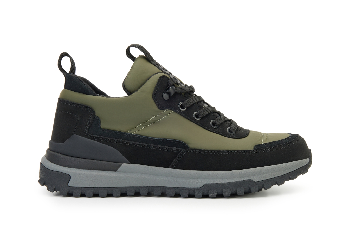 полуботинки 31235AM-0912 хаки текстиль, фото 1